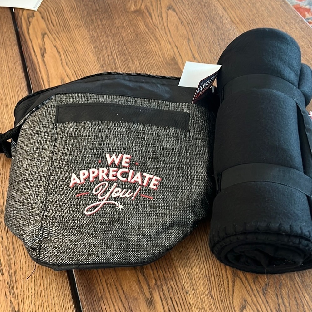 Cooler bag blanket set